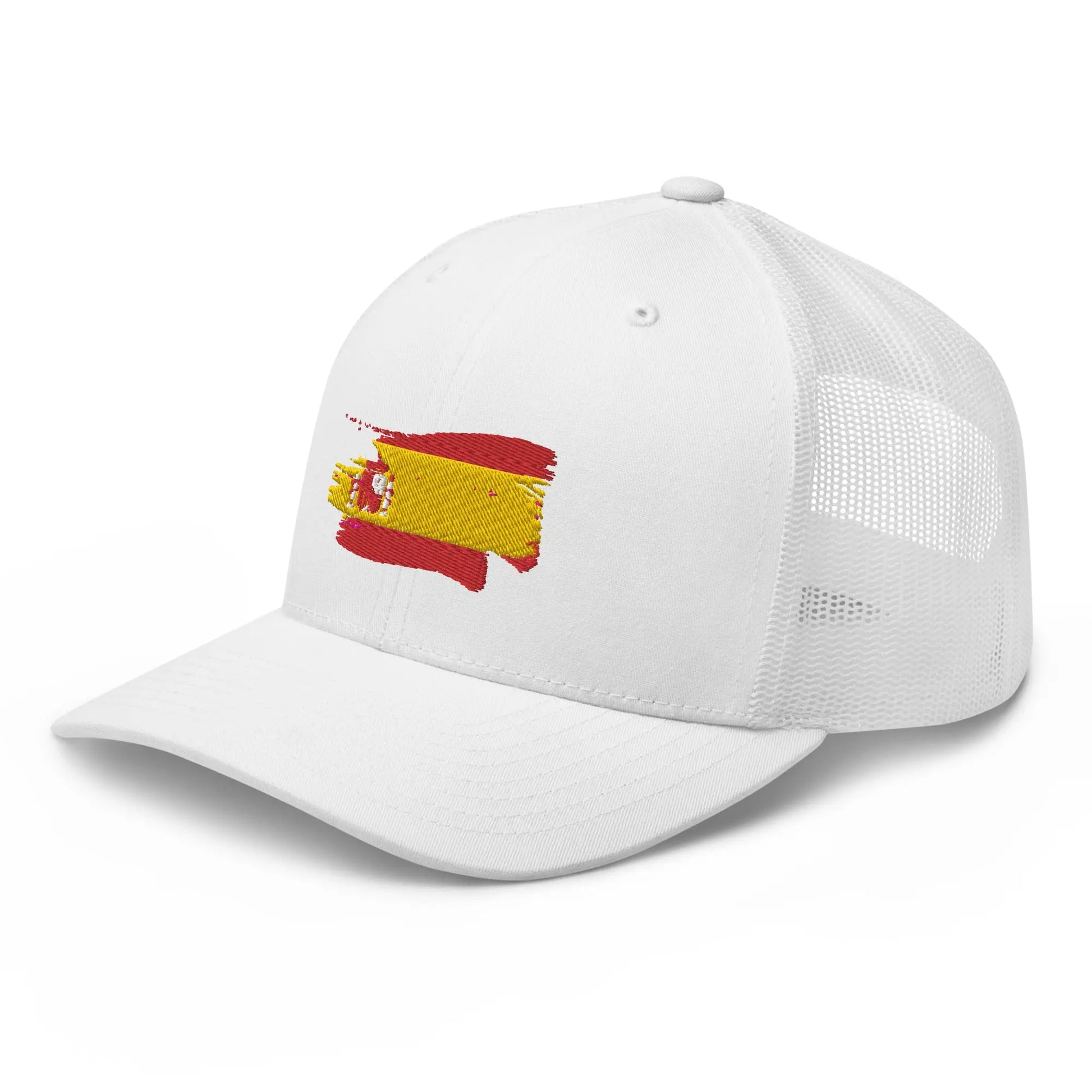 Comprar Gorra Bandera de España bordada trucker Bandera España La Flamenca de Borgoña Patricia Muñoz VOX