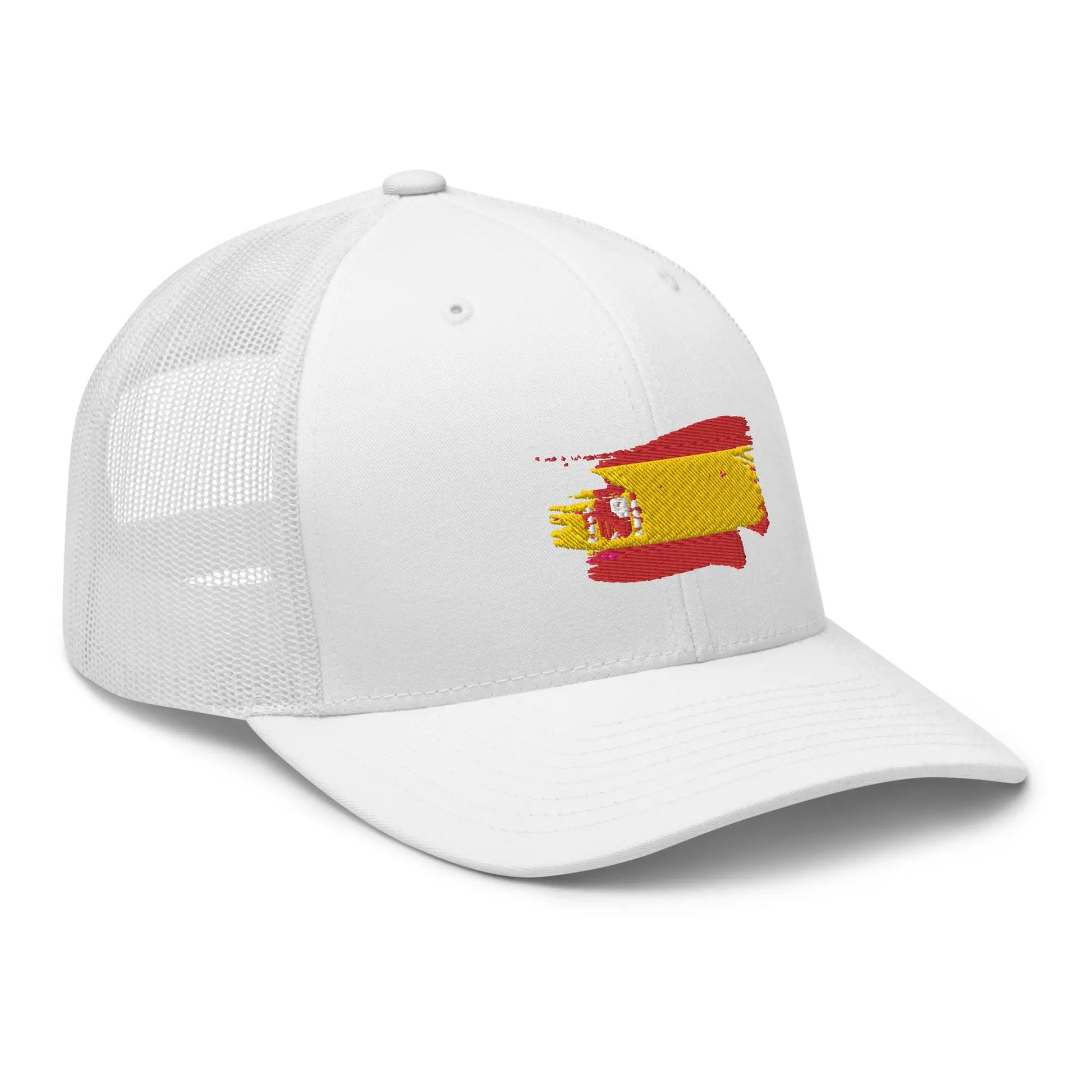 Comprar Gorra Bandera de España bordada trucker Bandera España La Flamenca de Borgoña Patricia Muñoz VOX