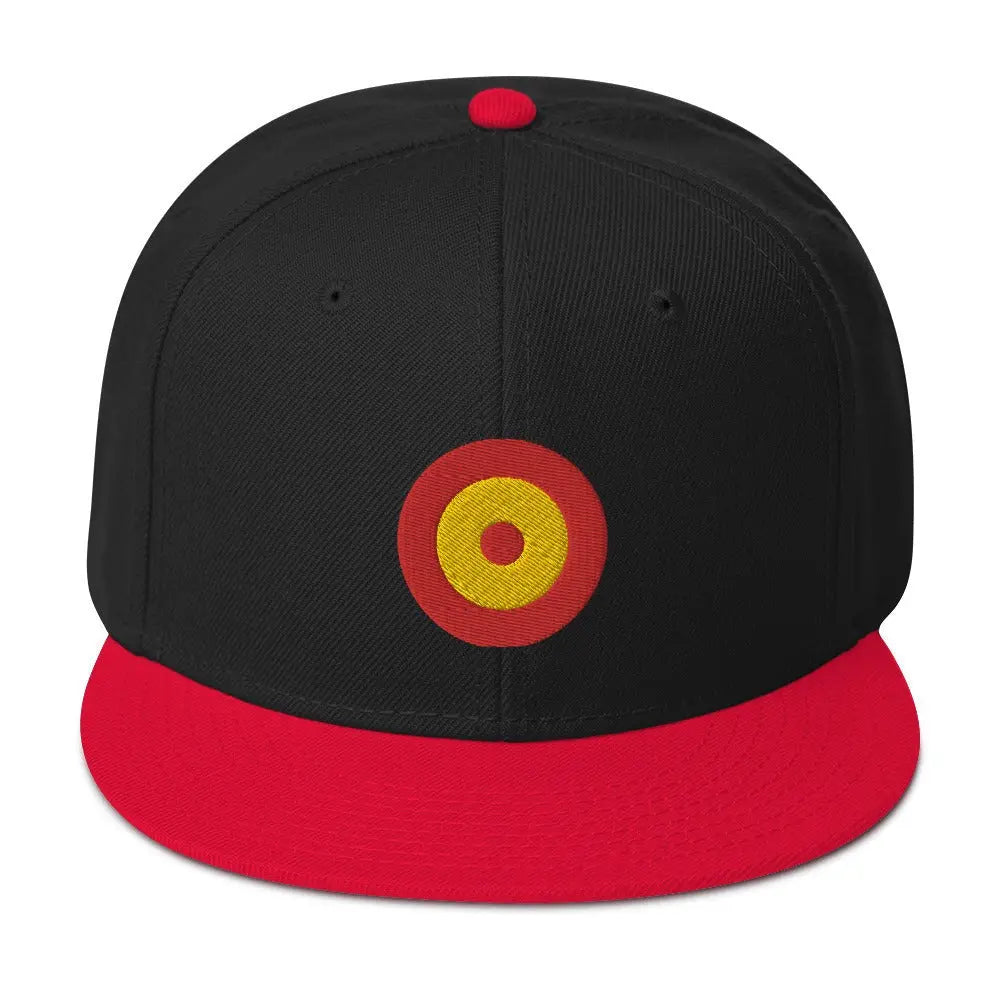Comprar Gorra Escarapela de España snapback Bandera España La Flamenca de Borgoña Patricia Muñoz VOX