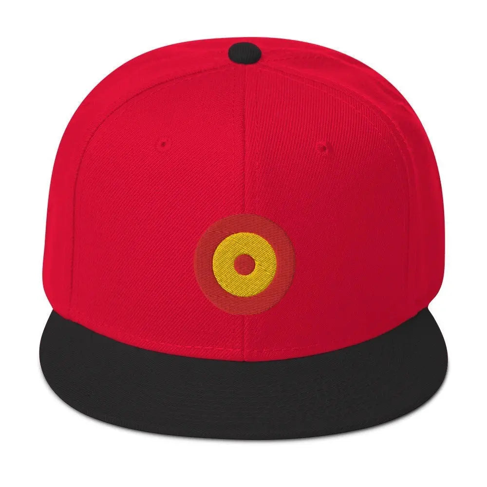 Comprar Gorra Escarapela de España snapback Bandera España La Flamenca de Borgoña Patricia Muñoz VOX