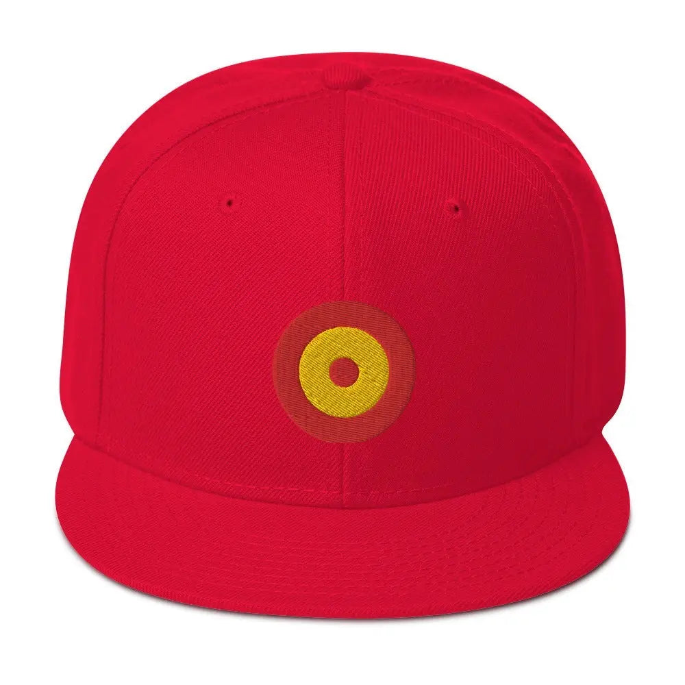 Comprar Gorra Escarapela de España snapback Bandera España La Flamenca de Borgoña Patricia Muñoz VOX