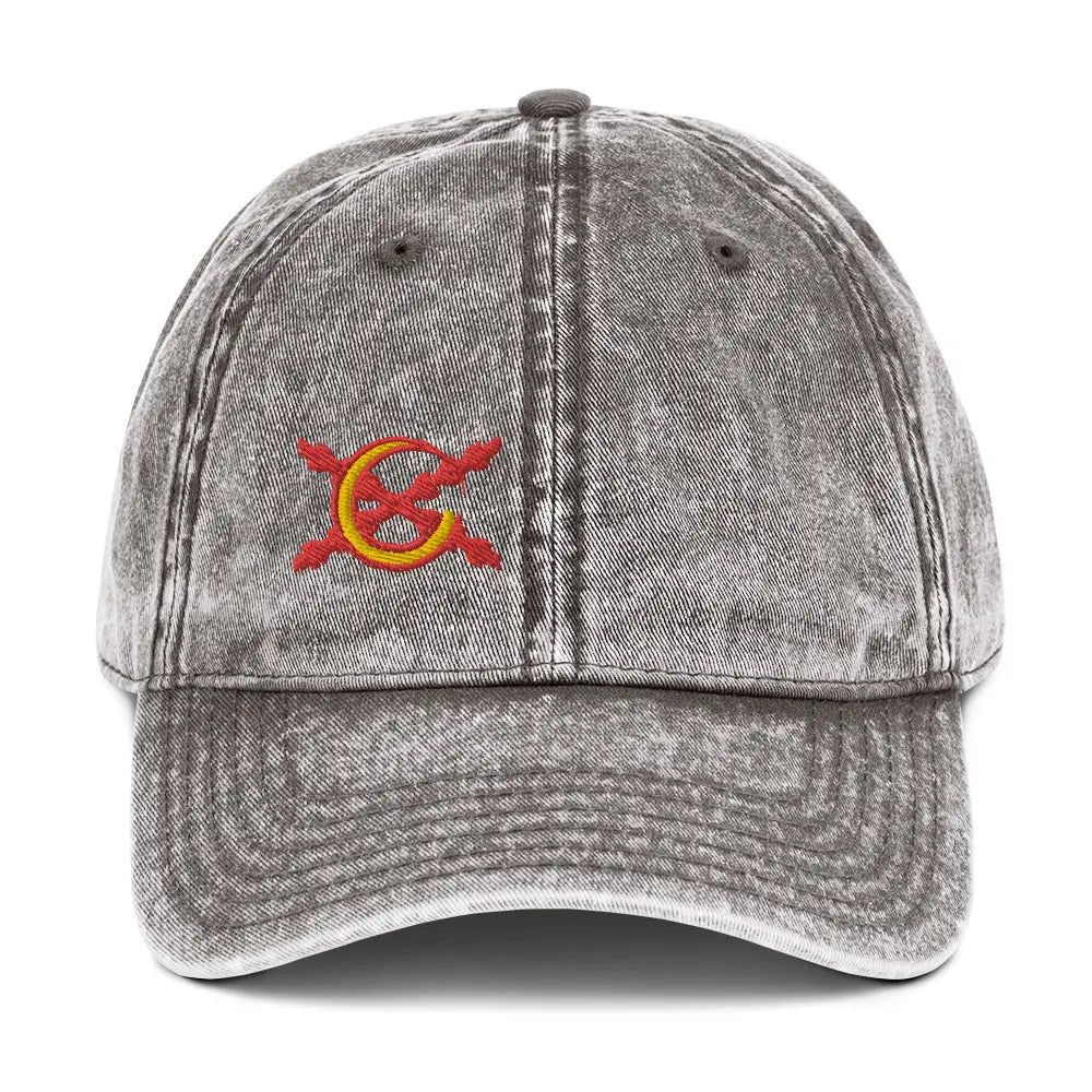 Comprar Gorra sarga algodón vintage Bandera España La Flamenca de Borgoña Patricia Muñoz VOX