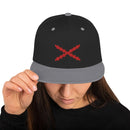 Comprar Gorra snapback clásica Cruz de Borgoña Bandera España La Flamenca de Borgoña Patricia Muñoz VOX