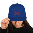 Comprar Gorra snapback clásica Cruz de Borgoña Bandera España La Flamenca de Borgoña Patricia Muñoz VOX