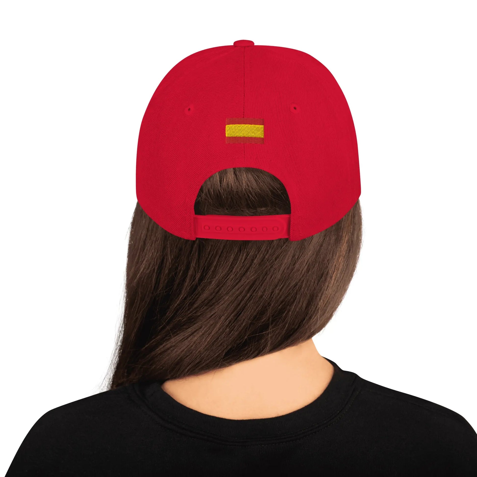 Comprar Gorra snapback clásica Cruz de Borgoña Bandera España La Flamenca de Borgoña Patricia Muñoz VOX