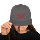 Comprar Gorra snapback clásica Cruz de Borgoña Bandera España La Flamenca de Borgoña Patricia Muñoz VOX