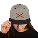 Comprar Gorra snapback clásica Cruz de Borgoña Bandera España La Flamenca de Borgoña Patricia Muñoz VOX