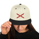 Comprar Gorra snapback clásica Cruz de Borgoña Bandera España La Flamenca de Borgoña Patricia Muñoz VOX