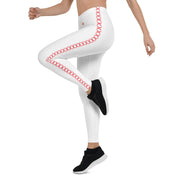 Comprar Leggin Cruz de Borgoña blanco Mujer Bandera España La Flamenca de Borgoña Patricia Muñoz VOX