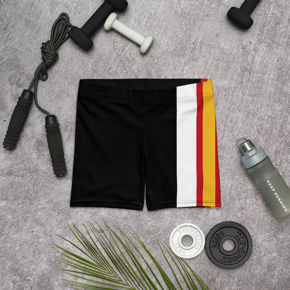 Comprar Leggin short mujer deportivo bandera de España Bandera España La Flamenca de Borgoña Patricia Muñoz VOX