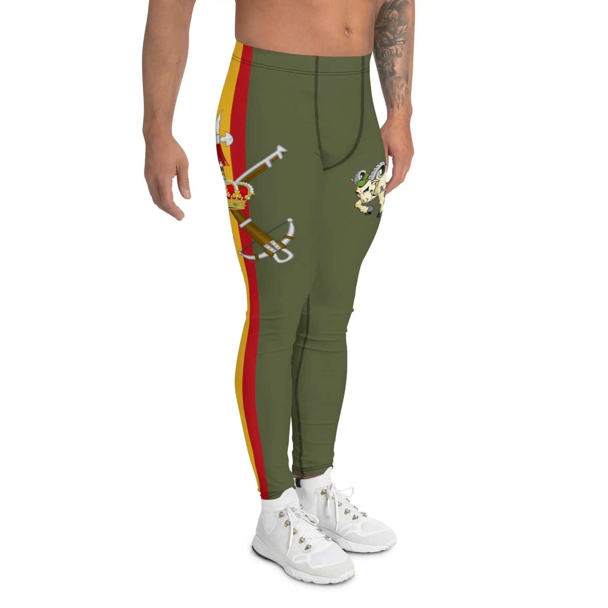 Comprar Leggings Legión española hombre Bandera España La Flamenca de Borgoña Patricia Muñoz VOX
