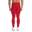 Comprar Leggings para hombre rojo Cruz de Borgoña Bandera España La Flamenca de Borgoña Patricia Muñoz VOX