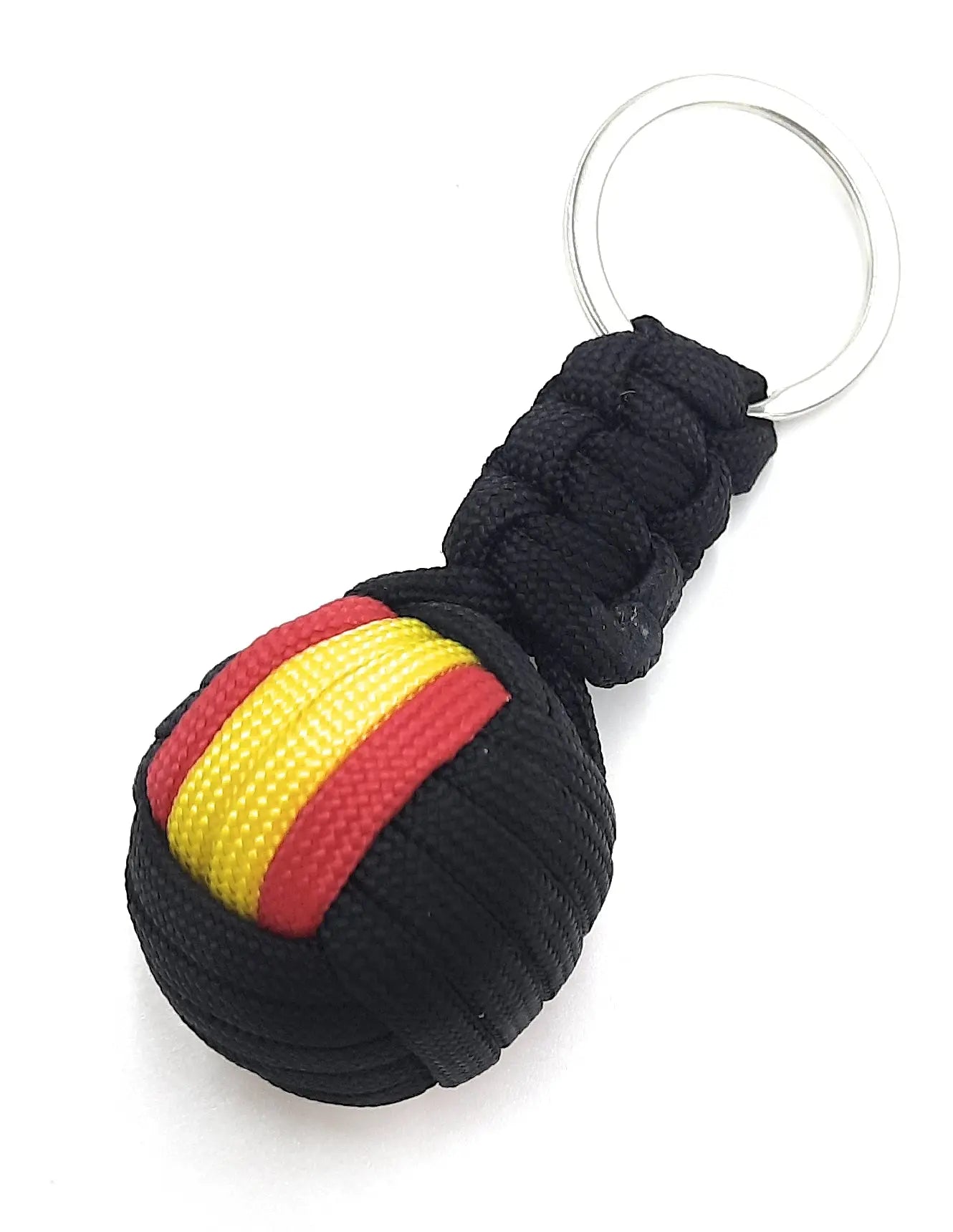 Comprar Llavero Bandera España bola cordón negro Bandera España La Flamenca de Borgoña Patricia Muñoz VOX