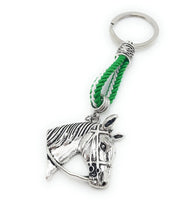 Comprar Llavero Caballo Bandera Andalucía plateado Bandera España La Flamenca de Borgoña Patricia Muñoz VOX