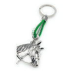 Comprar Llavero Caballo Bandera Andalucía plateado Bandera España La Flamenca de Borgoña Patricia Muñoz VOX
