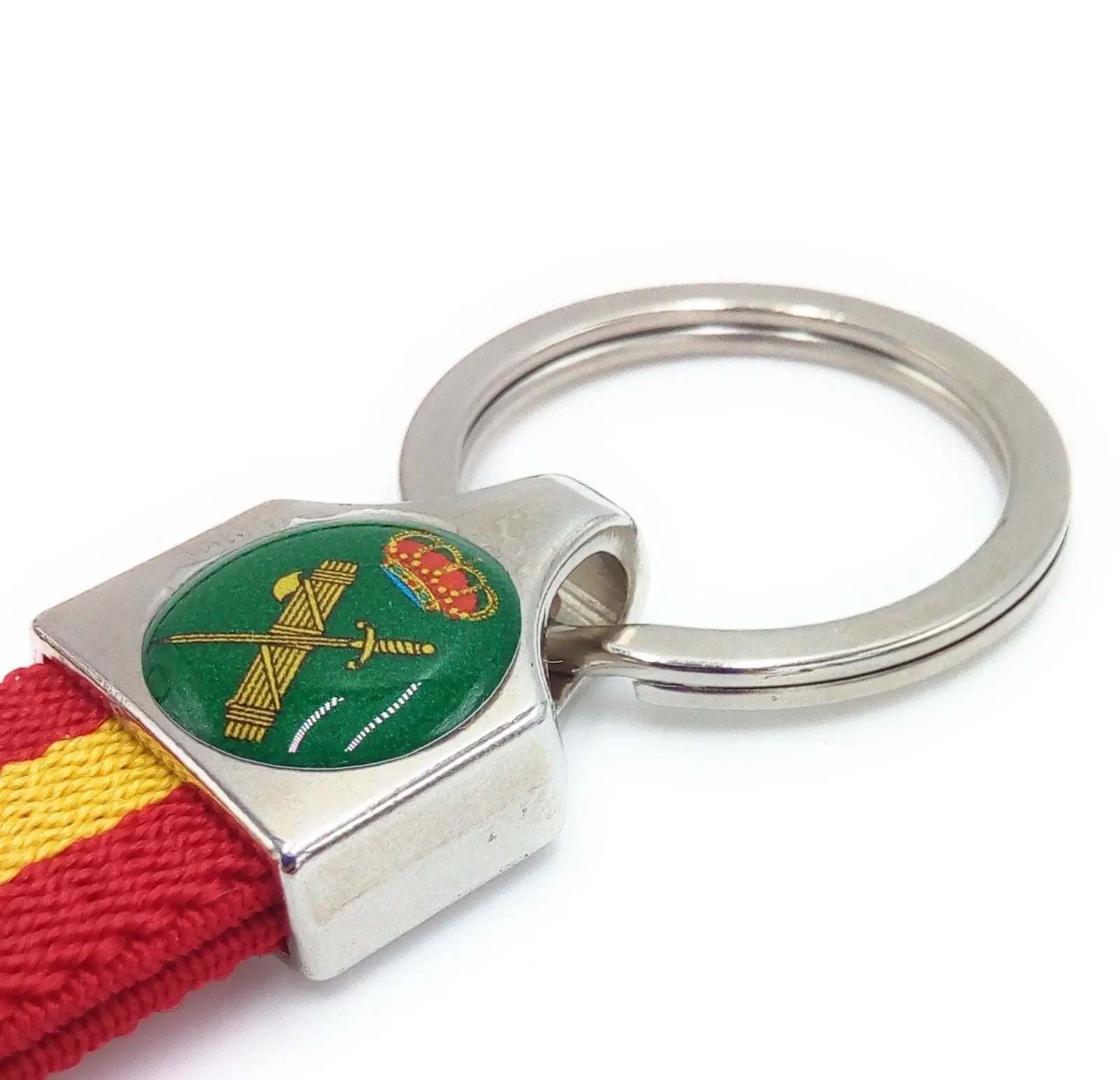 Comprar Llavero Guardia Civil Bandera España lona azul Bandera España La Flamenca de Borgoña Patricia Muñoz VOX