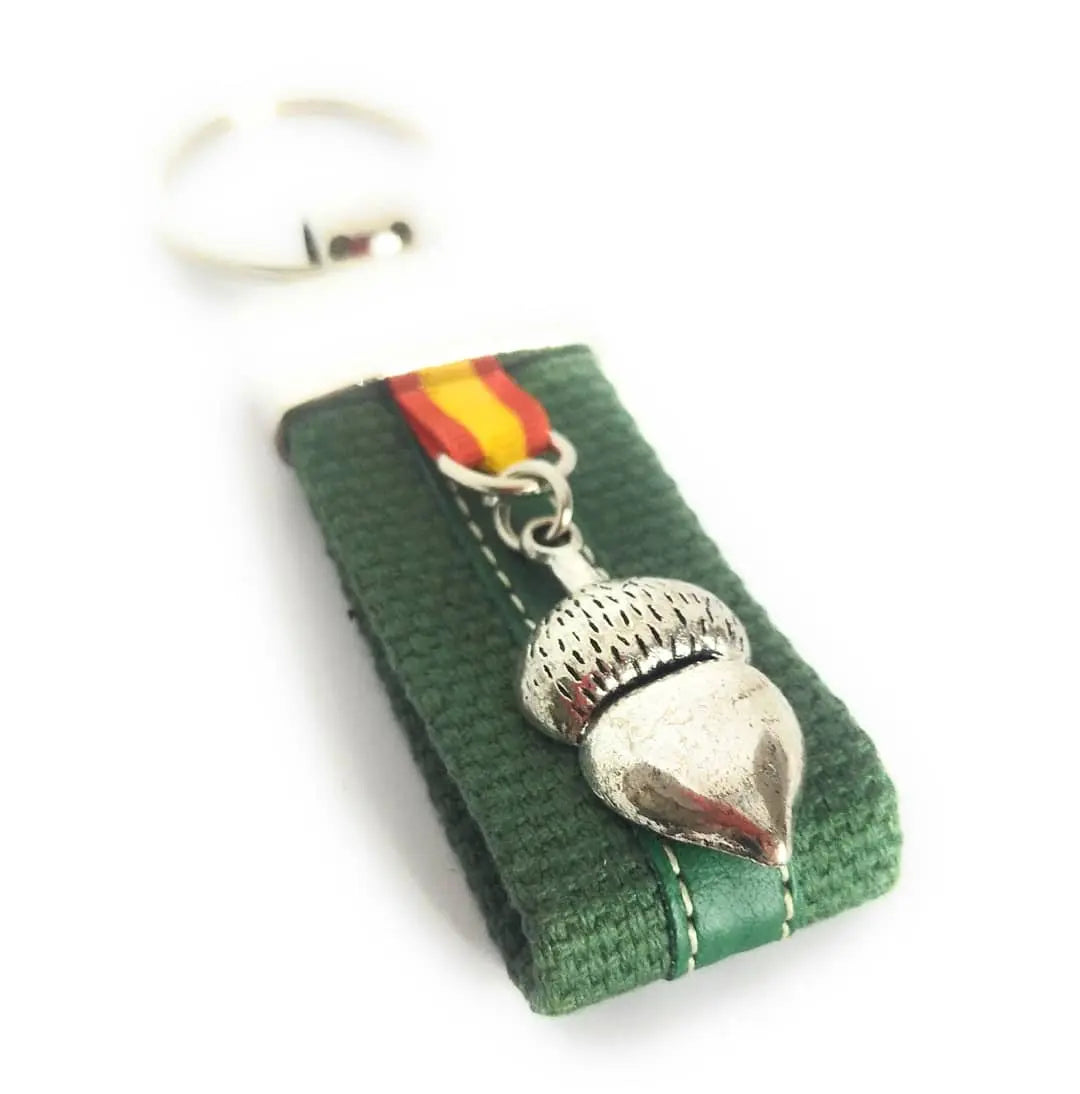 Comprar Llavero bellota bandera España Bandera España La Flamenca de Borgoña Patricia Muñoz VOX