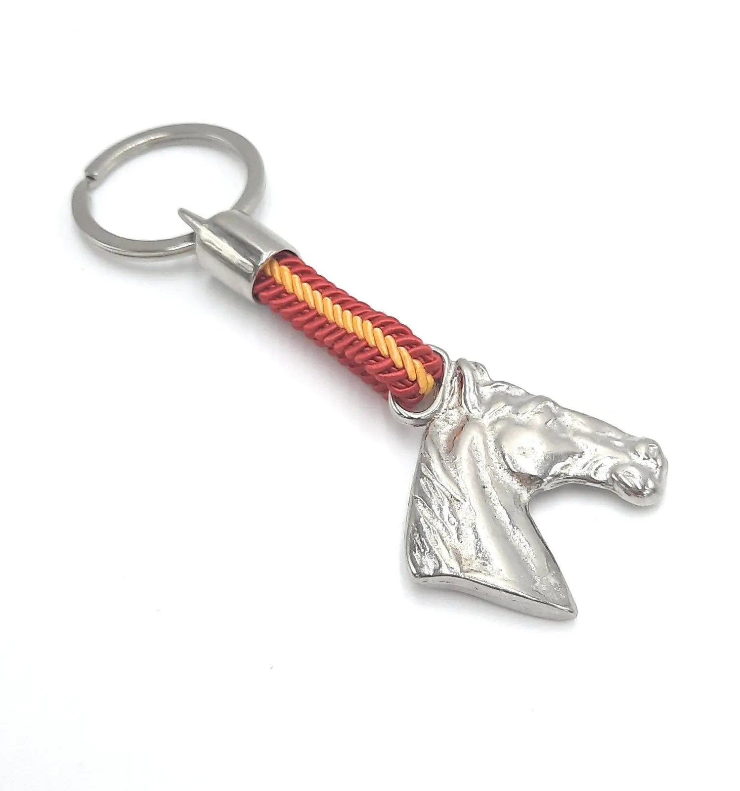 Comprar Llavero cabeza Caballo España Bandera España La Flamenca de Borgoña Patricia Muñoz VOX