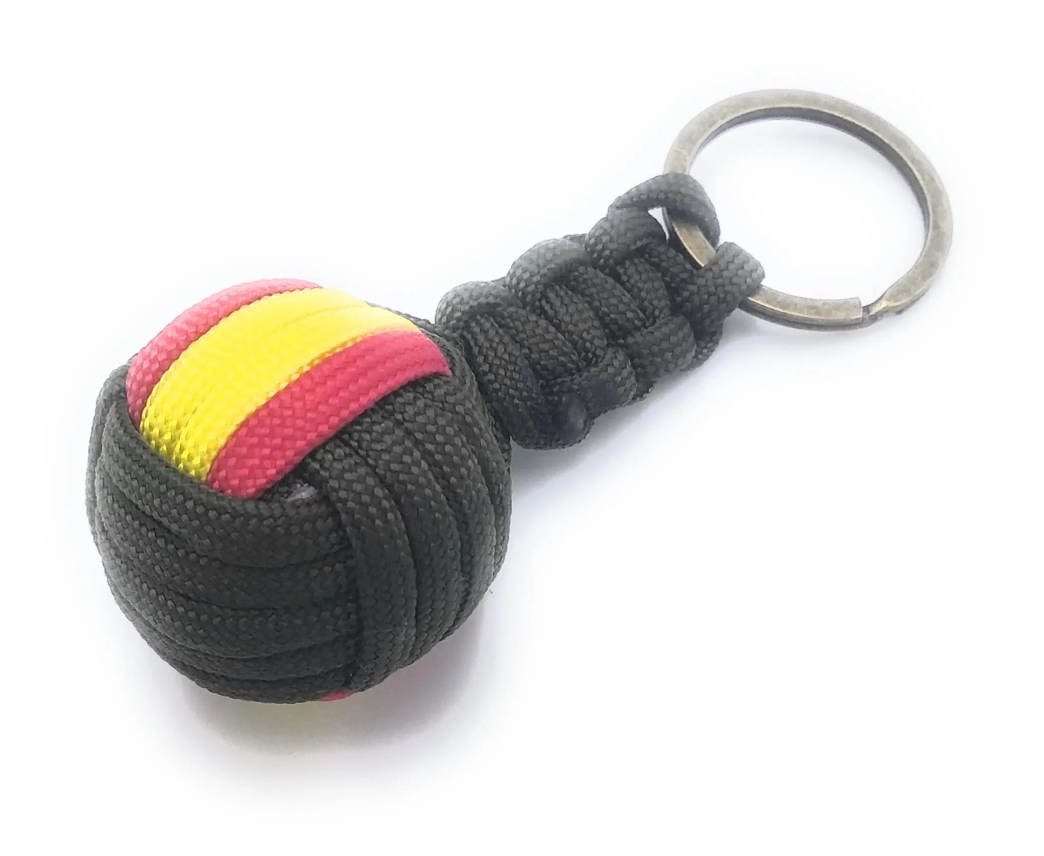 Comprar Llavero de España bola cordón verde Bandera España La Flamenca de Borgoña Patricia Muñoz VOX