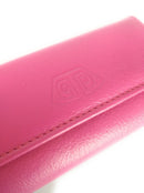 Comprar Llavero piel rosa capote para 6 llaves Bandera España La Flamenca de Borgoña Patricia Muñoz VOX