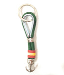 Comprar Llavero verde con ancla y bandera España Bandera España La Flamenca de Borgoña Patricia Muñoz VOX
