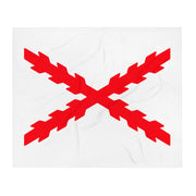 Comprar Manta Cruz de Borgoña Bandera España La Flamenca de Borgoña Patricia Muñoz VOX