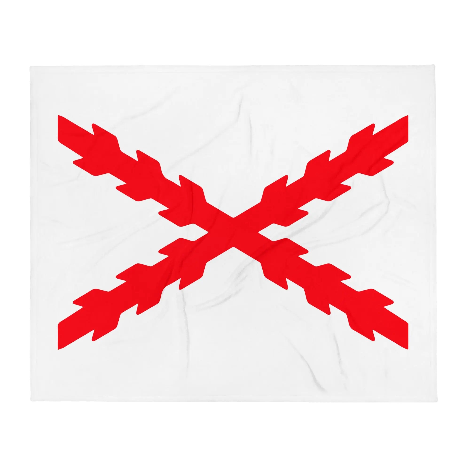 Comprar Manta Cruz de Borgoña Bandera España La Flamenca de Borgoña Patricia Muñoz VOX