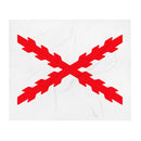 Comprar Manta Cruz de Borgoña Bandera España La Flamenca de Borgoña Patricia Muñoz VOX