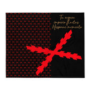 Comprar Manta Cruz de Borgoña Bandera España La Flamenca de Borgoña Patricia Muñoz VOX