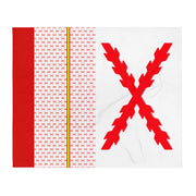 Comprar Manta Cruz de Borgoña y Bandera de España Bandera España La Flamenca de Borgoña Patricia Muñoz VOX