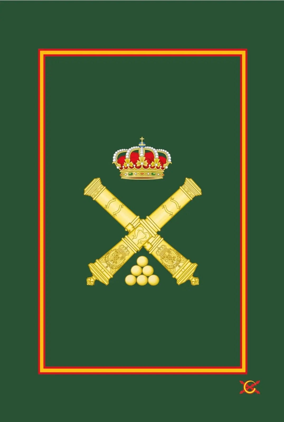 Comprar Manta polar Artillería Bandera España Bandera España La Flamenca de Borgoña Patricia Muñoz VOX