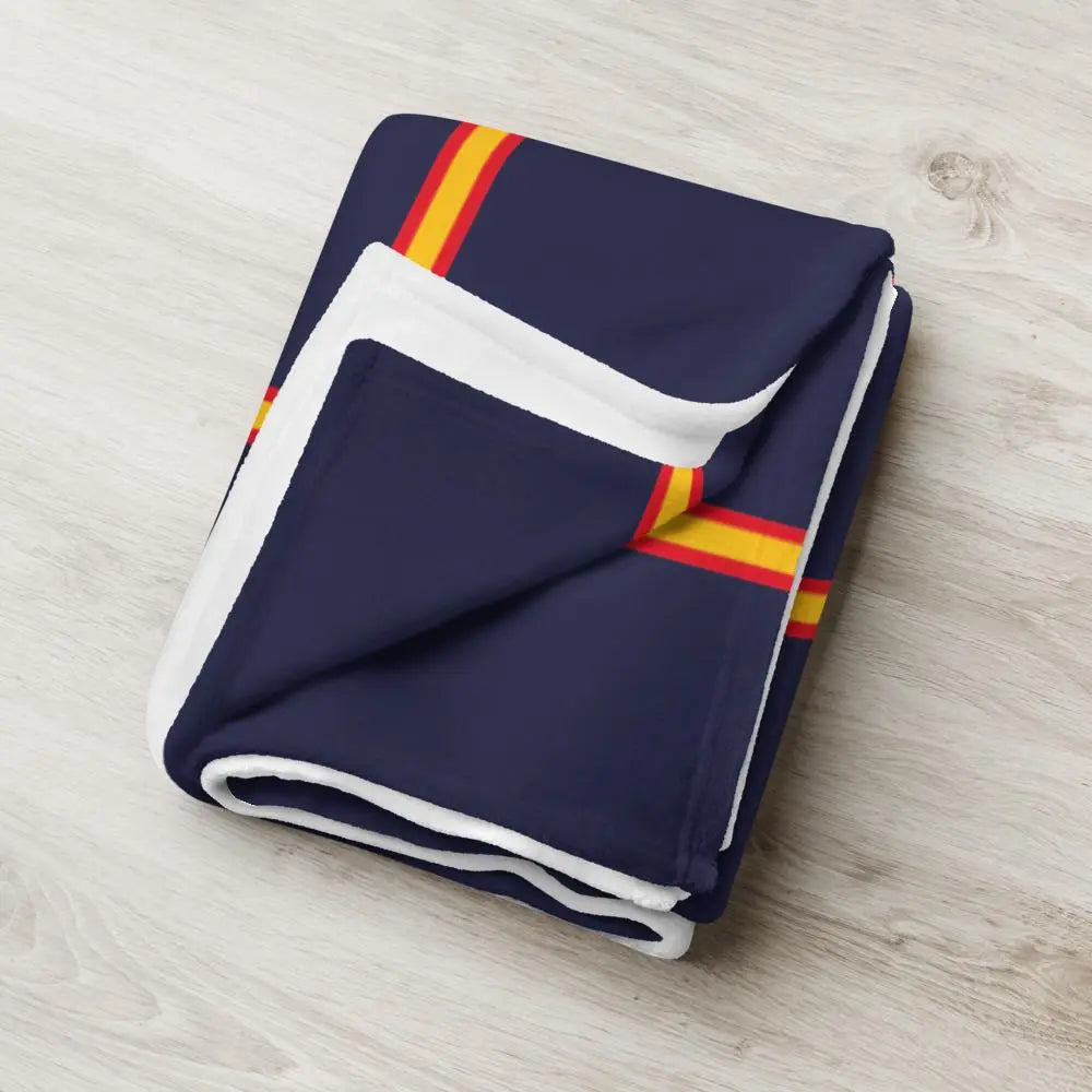 Comprar Manta polar Azul Bandera España Bandera España La Flamenca de Borgoña Patricia Muñoz VOX