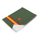 Comprar Manta polar Cuerpo Jurídico Militar La Flamenca de Borgoña, Bandera de España, Cruz de Borgoña, Patricia Muñoz, VOX, Santiago Abascal 