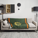 Comprar Manta polar Cuerpo Jurídico Militar La Flamenca de Borgoña, Bandera de España, Cruz de Borgoña, Patricia Muñoz, VOX, Santiago Abascal 