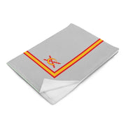 Comprar Manta polar Gris Bandera España Bandera España La Flamenca de Borgoña Patricia Muñoz VOX