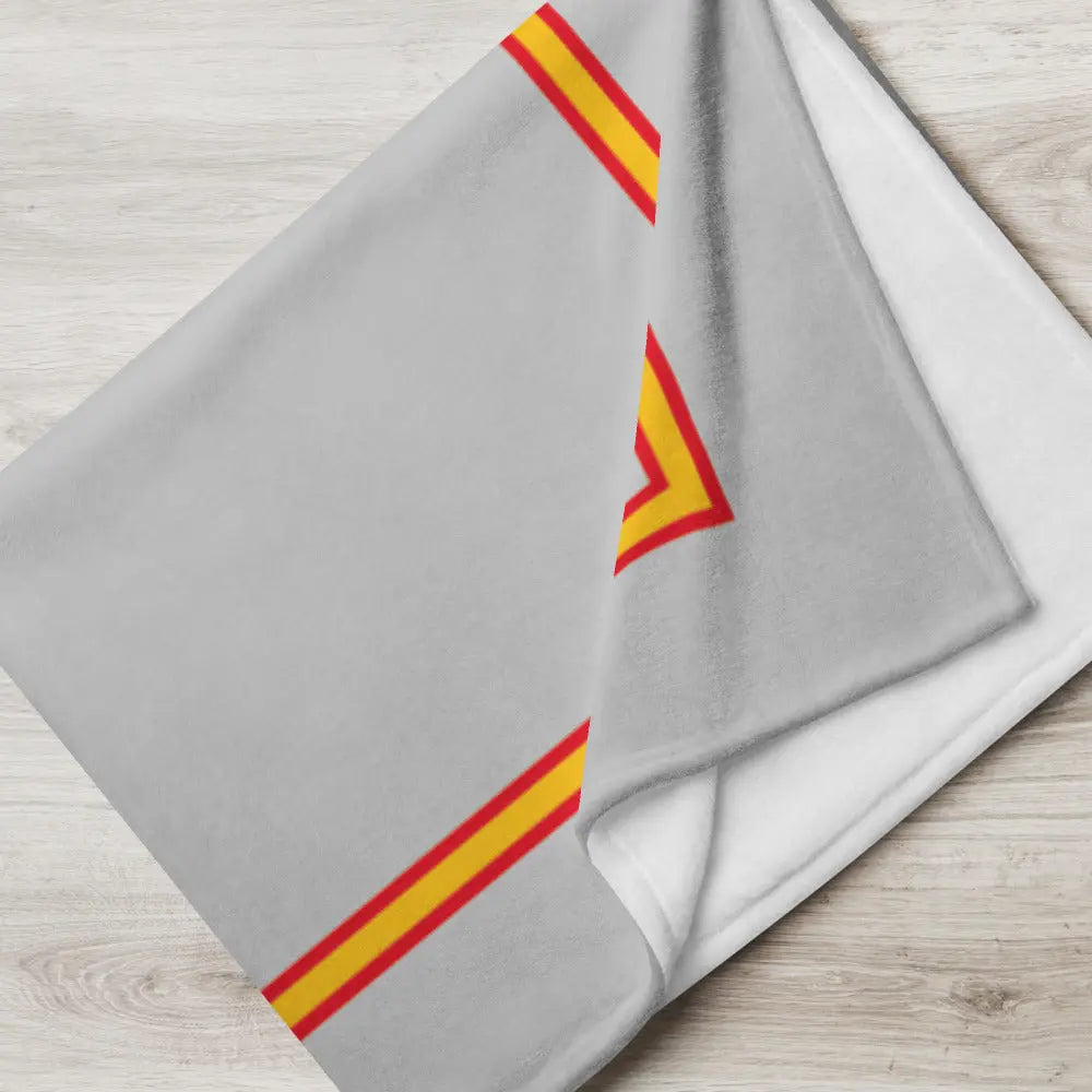 Comprar Manta polar Gris Bandera España Bandera España La Flamenca de Borgoña Patricia Muñoz VOX