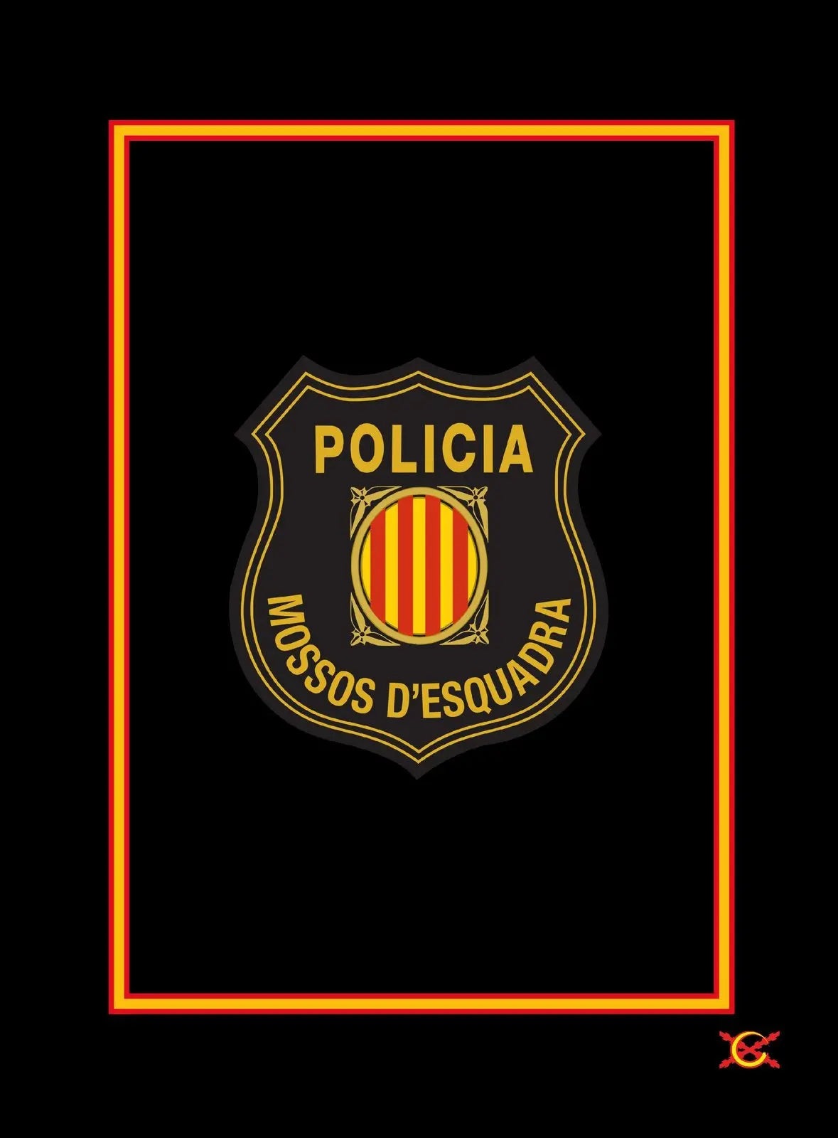 Comprar Manta polar Mossos (II) Bandera España Bandera España La Flamenca de Borgoña Patricia Muñoz VOX