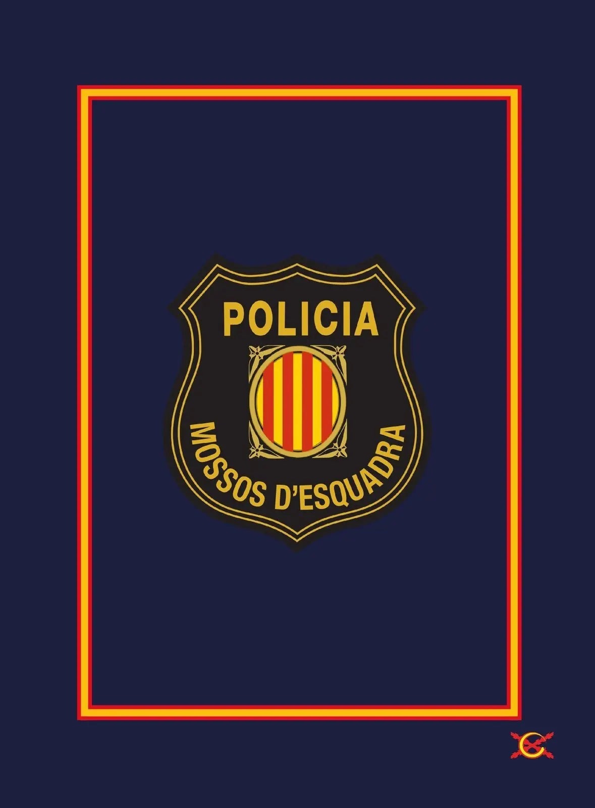 Comprar Manta polar Mossos (II) Bandera España Bandera España La Flamenca de Borgoña Patricia Muñoz VOX