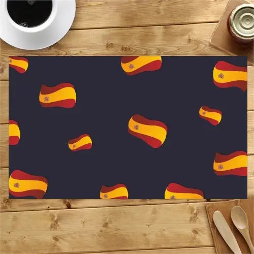 Comprar Mantel individual Azul Bandera España Bandera España La Flamenca de Borgoña Patricia Muñoz VOX