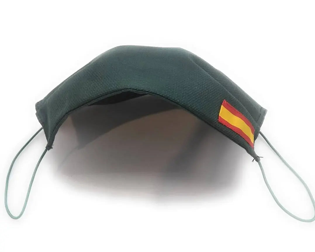 Comprar Mascarilla bandera España Verde TNT Macarena Olona Bandera España La Flamenca de Borgoña Patricia Muñoz VOX