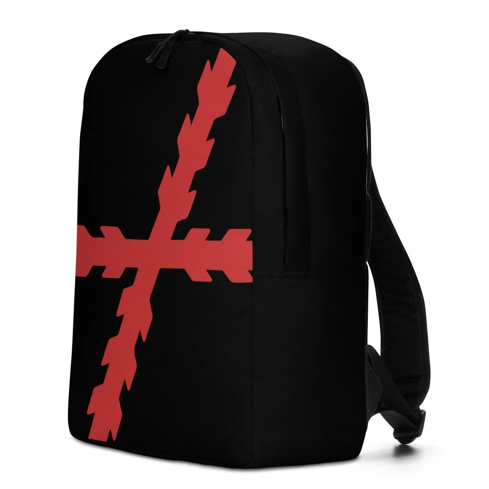 Comprar Mochila Cruz de Borgoña negra Bandera España La Flamenca de Borgoña Patricia Muñoz VOX