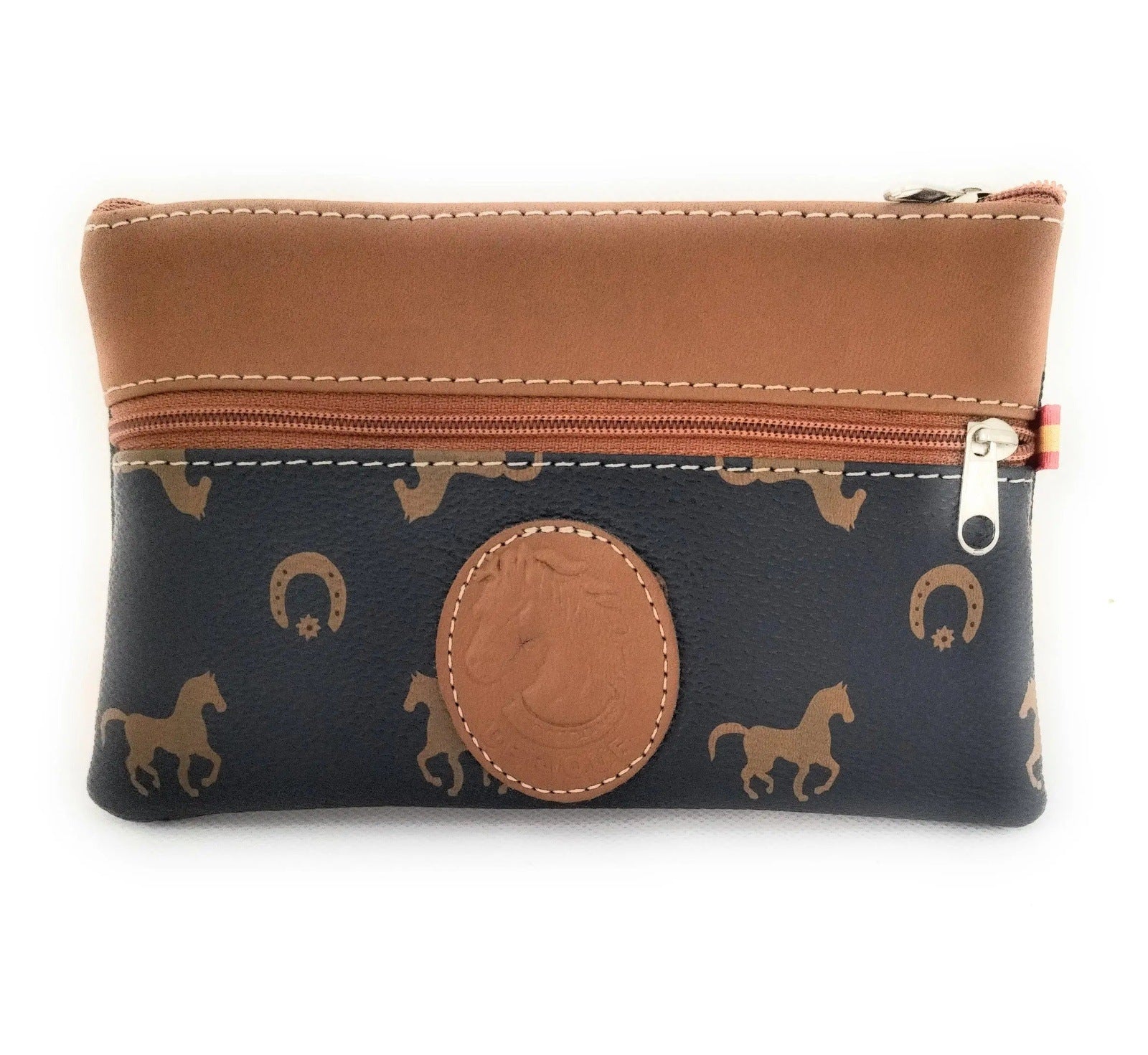 Comprar Monedero Caballista azul Bandera España La Flamenca de Borgoña Patricia Muñoz VOX