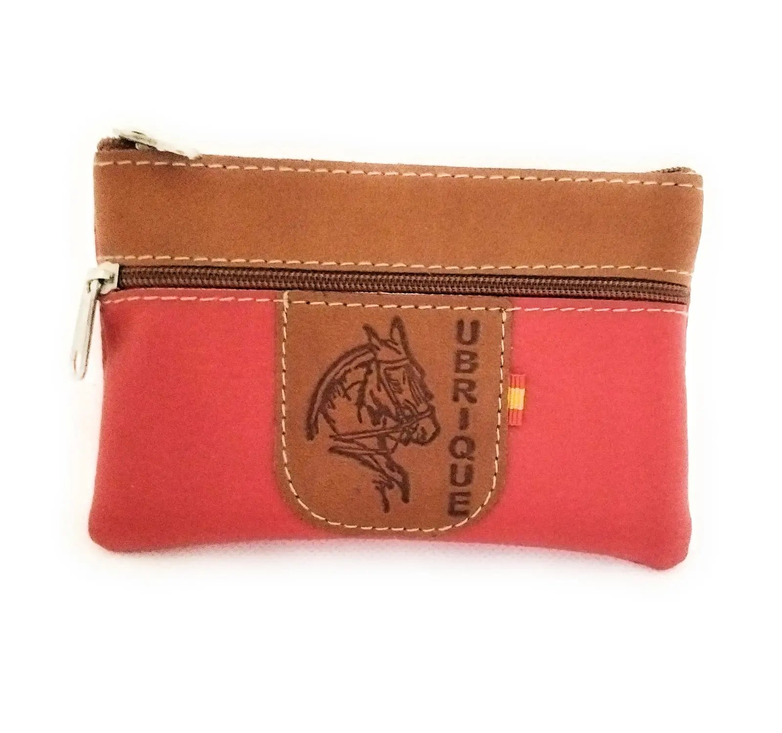 Comprar Monedero Caballista rojo Bandera España La Flamenca de Borgoña Patricia Muñoz VOX