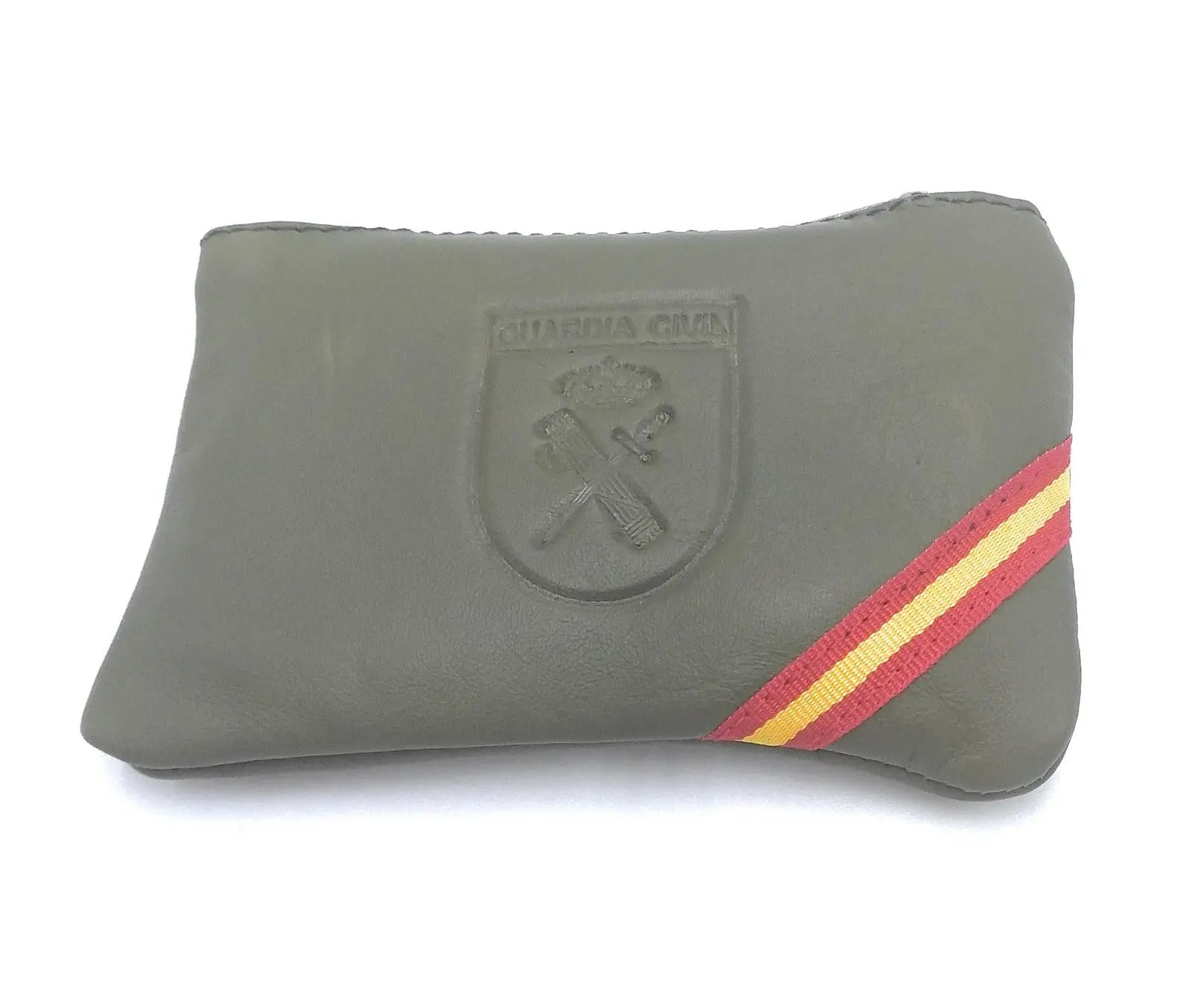 Comprar Monedero piel Guardia Civil Bandera España La Flamenca de Borgoña Patricia Muñoz VOX