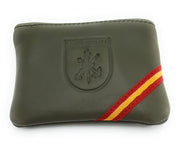 Comprar Monedero Legión verde piel Bandera España Bandera España La Flamenca de Borgoña Patricia Muñoz VOX