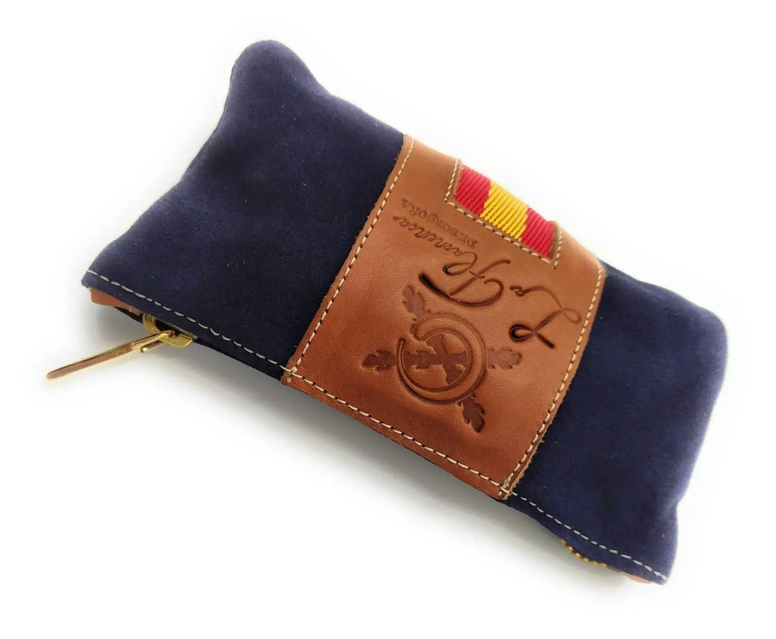 Comprar Monedero Bandera España serraje azul Bandera España La Flamenca de Borgoña Patricia Muñoz VOX