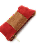 Comprar Monedero España piel serraje rojo Bandera España La Flamenca de Borgoña Patricia Muñoz VOX