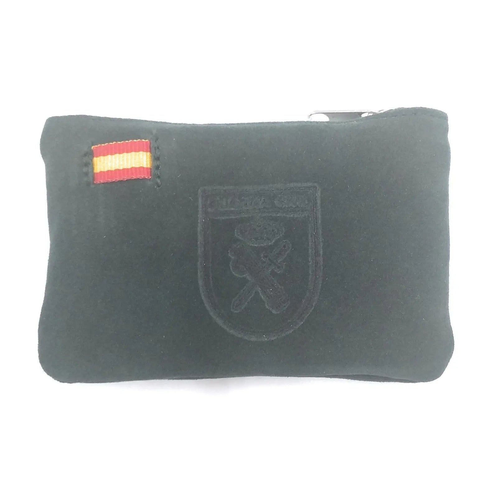 Comprar Monedero Guardia Civil piel serraje verde Bandera España Bandera España La Flamenca de Borgoña Patricia Muñoz VOX