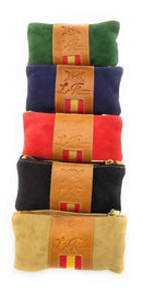 Comprar Monedero España piel serraje verde Bandera España La Flamenca de Borgoña Patricia Muñoz VOX