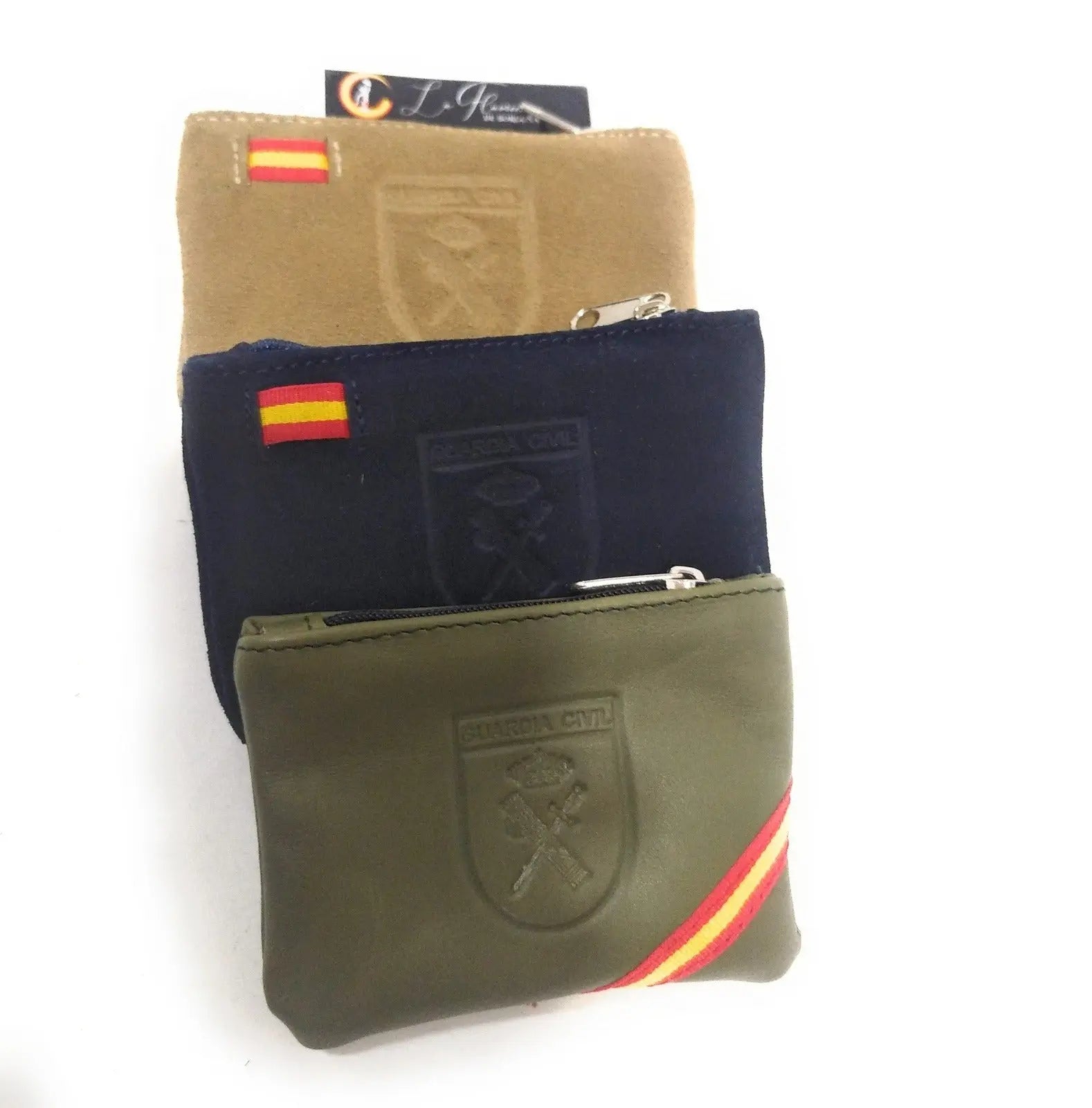 Comprar Monedero Guardia Civil serraje azul Bandera España Bandera España La Flamenca de Borgoña Patricia Muñoz VOX